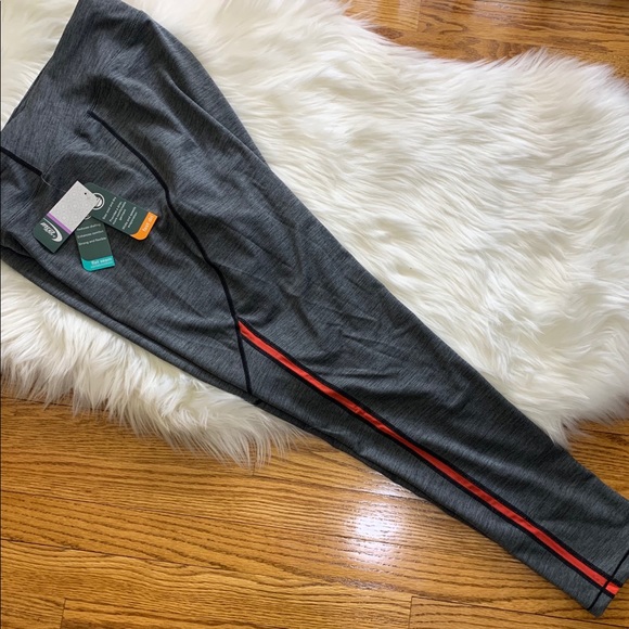 MTA sport dri active yoga pants sz 3X gray orange - Picture 3 of 5